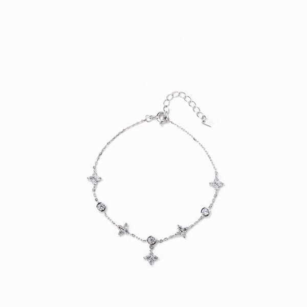 oly-a62f4da550fd4a05ffe41822d1bb2d38 Wholesale Brilliant Zircon Bracelet Women's Summer French High-end Niche Design Light Luxury All-match Bracelet