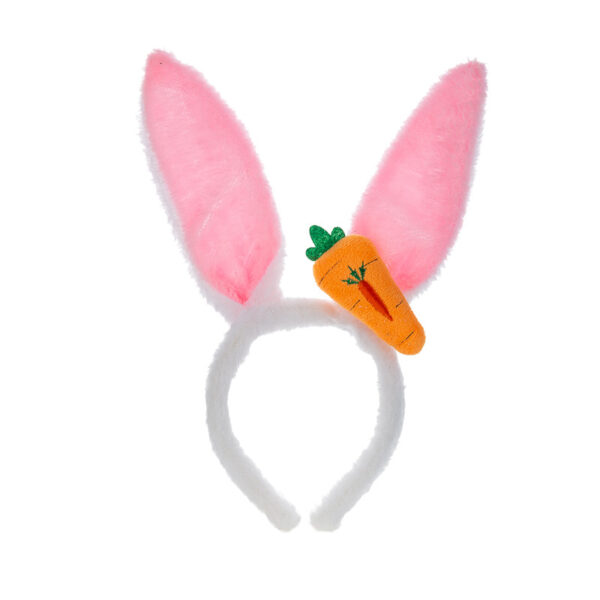 oly-a6a15a7fe0d01a3ab15b19057d174c22 Wholesale Children's Day Performance Rabbit Dance Hairband Easter Rabbit Ear Headwear Carrot Rabbit Hairband Rabbit Hair Accessories