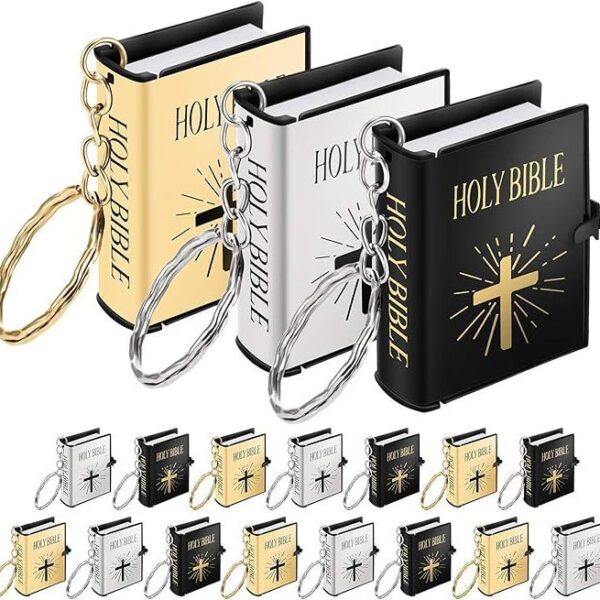 oly-a6b66fb382f14b54de8461dd3a765348 Wholesale Pendant Jewelry Cross Mini Small Scripture Pendant Keychain