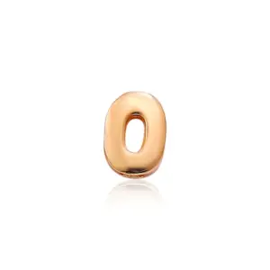 Rose Gold Letter O