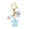 oly-a6dda6c52e7a0fcda924a4c5426cae8c Wholesale Nurses' Day Pink Metal Keychain Pendant Diy Alloy Oil Dropping Jewelry Accessories Bag Pendant Key Chain