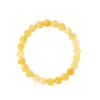 Wholesale Natural Stone Crystal Yellow Quartz Personalized Trend Bead String Unique Small Audience Rock Bracelet Crystal Bracelet