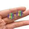 oly-a71bc5414e884da134492002cb400950 Wholesale Carnival lip stud earrings jewelry
