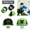 Wholesale children Flat Brim cartoon baseball hat kids hip hop peaked cap boys sun hat OLY Exclusive