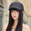 Wholesale Vintage Yuppie Three-Dimensional Adjustable Newsboy Hat Women's All-Match Forward Hat Trendy Spice Girl Style Cap