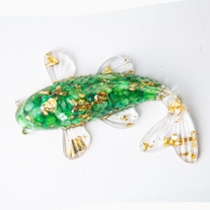 6*3.8*1.9cm / Green Koi