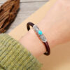 oly-a7ca40b3ab846beac6b7275298a419ec Wholesale Xizang Caulis Spatholobi Bracelet Unisex Xizang Silver Rattan Bracelet Ethnic Style Retro Art Natural Rattan Bracelet
