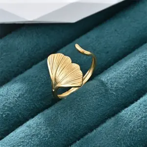 Golden Ginkgo Leaf