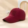 Wholesale Unisex Embroidery Simple Style Classic Style American Flag Embroidery Curved Eaves Baseball Cap