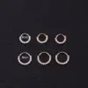 Wholesale Ear Cartilage Rings & Studs Fashion Geometric Copper Zircon