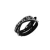 oly-a80d5f06b5f0d02849ed34448fe5aa4d Wholesale Punk rivet Asian culture star pure cowhide bracelet five-pointed star chain genuine leather trendy fan stacked couple bracelet female