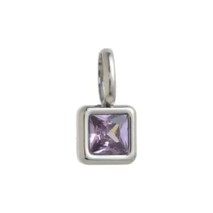 February Pendant-Steel Color