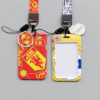 oly-a854e42e266fe75b7447fcbac1e54588 Wholesale Cartoon animation hard bus push-fit card sleeve heat transfer student campus card polyester lanyard card meal card football