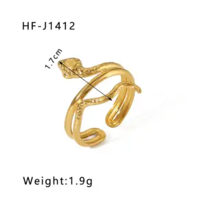 HF-J1412-Gold / Adjustable Opening