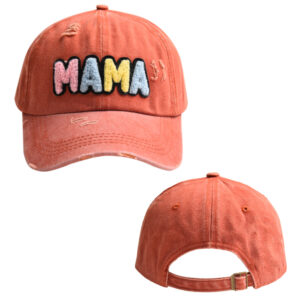 Orange-Color MAMA Baseball Cap / Adult style