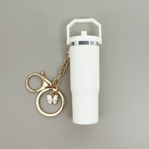 Portable butterfly white