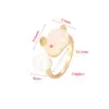 Wholesale Women’s Rabbit Ring In Electroplated Copper With Imitation Pearl Inlay, Simple Style