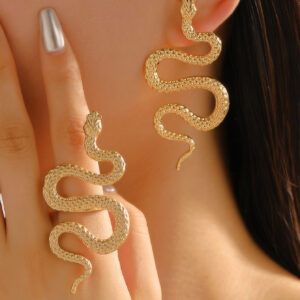 07 1 pair of earrings + 1 ring