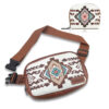 oly-a8f720bbbbdeb837cb1f8b7399d2d5fc Wholesale Selling Two-piece Bohemian Ethnic Style Women's Crossbody Bag Small Card Bag Retro Chest Bag Waist Bag