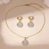 Wholesale Swirl Waterproof Non Tarnish Earrings For Women With 18K Real Gold Plated 304 Stainless Steel And PVD Coated Finish