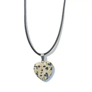 White Dot [with Leather Rope]] / Size 20mm