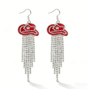 Red-diamond tassel