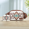 oly-a922144e1855766d47ef31901b302843 Wholesale Selling Two-piece Bohemian Ethnic Style Women's Crossbody Bag Small Card Bag Retro Chest Bag Waist Bag