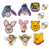 oly-a9415076a939f3977fd71749988c773d Wholesale Elegant embroidery classic cartoon cute small cloth stickers children's clothing bag decorative stickers Donald Duck Mickey Mouse patch