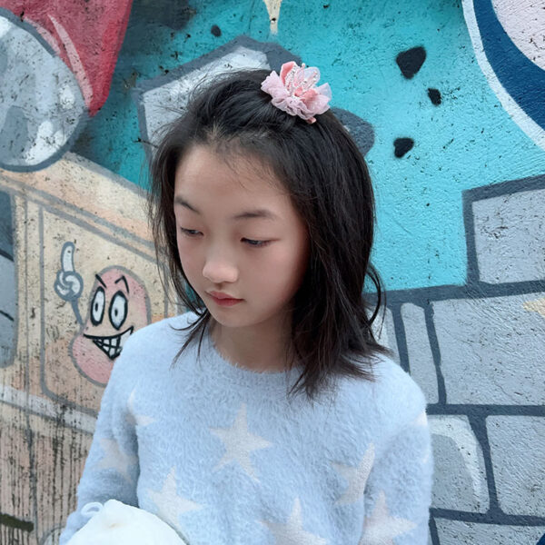 Wholesale Children's hair clip headdress wholesale cute girl princess mesh flower clip stereo Crown hairpin girl hair accessories