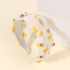 Wholesalew Valentine's Day love headband Color Diamond women's hair accessories color knotted pick heart headband