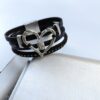 oly-a9a391c66061a5d77d08e240a2386334 Wholesale Fashion Hollow Love Leather Bracelet Diamond Magnetic Buckle Retro Multi-layer Bracelet