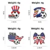 Wholesale National Flag Brooch Pin In Zinc Alloy, Perfect Accessory For Football World Cup