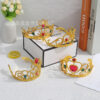 oly-a9e6c7245aed6be1fa035b21cad30f1a Wholesale Plastic Crown Korean Children's Headwear Hair Band Accessories Girls Girls Princess Party Gifts