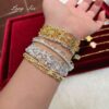 Wholesale Copper vintage lace skirt trim bracelet ring necklace flower lace bracelet necklace