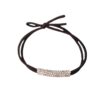 Wholesale Korean Style Fragrant Style High Elastic Head Rope for Women's Style Super Flash Rhinestone Hair Ring Hair Rope Crystal Small Rubber Tendon