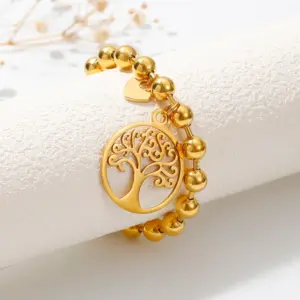 Gold / One Size / Lucky tree