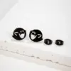 Wholesale PVD Coated 18K Gold Real Gold Plated Little Monster 304 Stainless Steel Funny Waterproof Non Tarnish Ear Studs