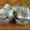 Wholesale Silver Jewelry Open Miao Silver Elephant Bracelet Women’s Ethnic Style Wide Bracelet Retro Stall Small Commodity