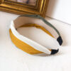 Wholesale South Korea Fashion Simple All-match Wide-brimmed Striped Cross Pressed Hair Hoop Women's Mori Style Out-of-the-way Headband Hair Accessories