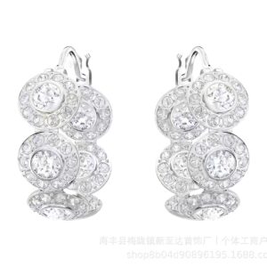 Platinum Roman earrings