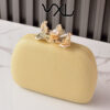 Wholesale Fashion Macaron Color Evening Bag Flower Clutch Bag Wedding Bridal Bag Factory Direct Party Bag