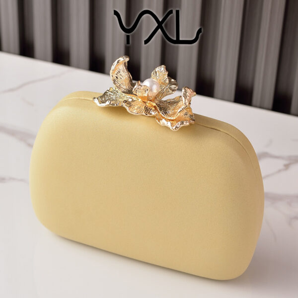 Wholesale Fashion Macaron Color Evening Bag Flower Clutch Bag Wedding Bridal Bag Factory Direct Party Bag