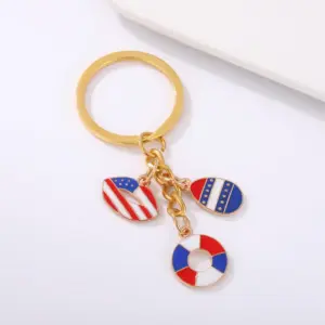 A602 Swimming Ring Keychain