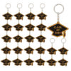 oly-aa7e1a911f2be1a48e0a6a214071301c Wholesale Graduation Season Bachelor's Hat Keychain Pendant Acrylic Flat Double-Sided Decorative Gift