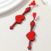 Wholesale  States new fashion Valentine's Day earrings acrylic heart letters love confession lovers earrings tide