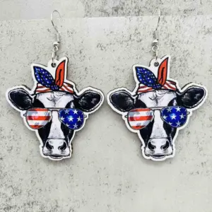 JE1322C / Wooden earrings