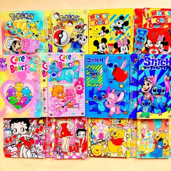 oly-aaa18702d7dbb9e5db567d16e05f31e3 Wholesale Shake this acrylic notebook notebook tremolo TK explosions exquisite loose-leaf diy shake A7A5 OLY Exclusive