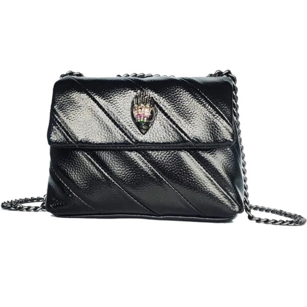 oly-aaad758ebbb463d35d8b54c841b82d9a Wholesale Fashion Women's Bag Rainbow Contrasting Color Splicing Bag Eagle Bird Head Chain Shoulder Crossbody Bag Women's Bag