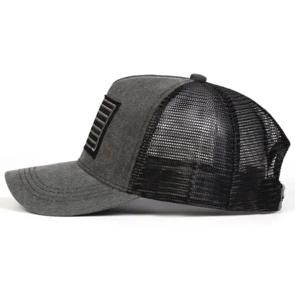 oly-aab20beddfd74f41bddbe960eb710add Wholesale American Flag Women's Casual Outdoor Baseball Cap With Curved Brim, Polyester Material Featuring Embroidery