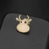 Wholesale Men's Copper Cattle Cufflinks For Wedding, French Style With Electroplated Finish